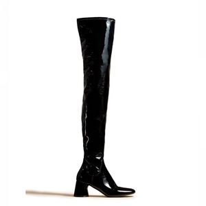 NIB Khaite Wythe 65mm over the knee boots size 38.5